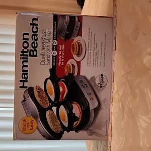 Hamilton Beach Dual Breakfast Sandwich Maker
